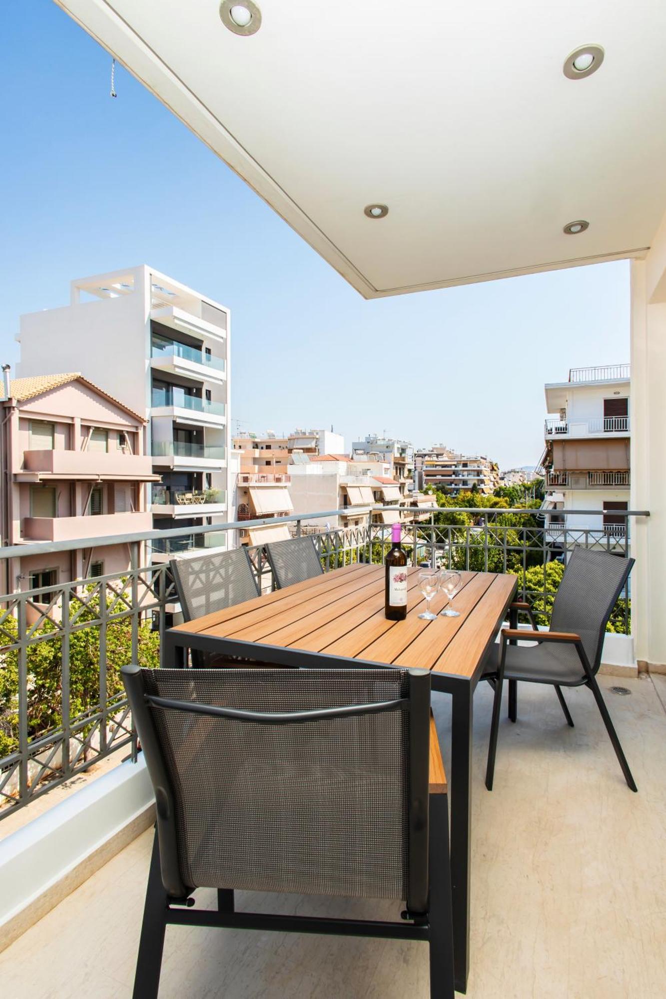 Lis153 By Smart Cozy Suites - Top Floors With Amazing City View - Available 24Hr Athene Buitenkant foto